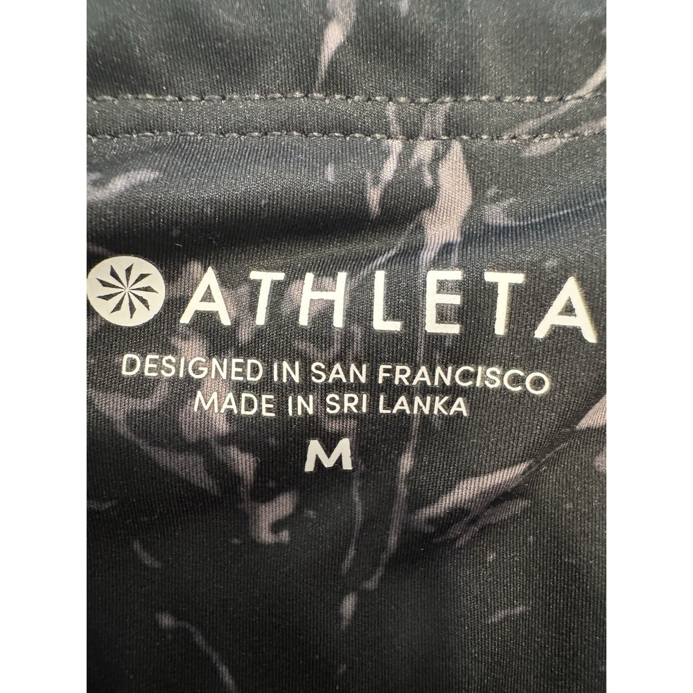 Athleta Leggings Women's Medium Zipper Pocket - Picture 2 of 7